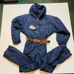 Vintage Blue Ski & Snow Jacket